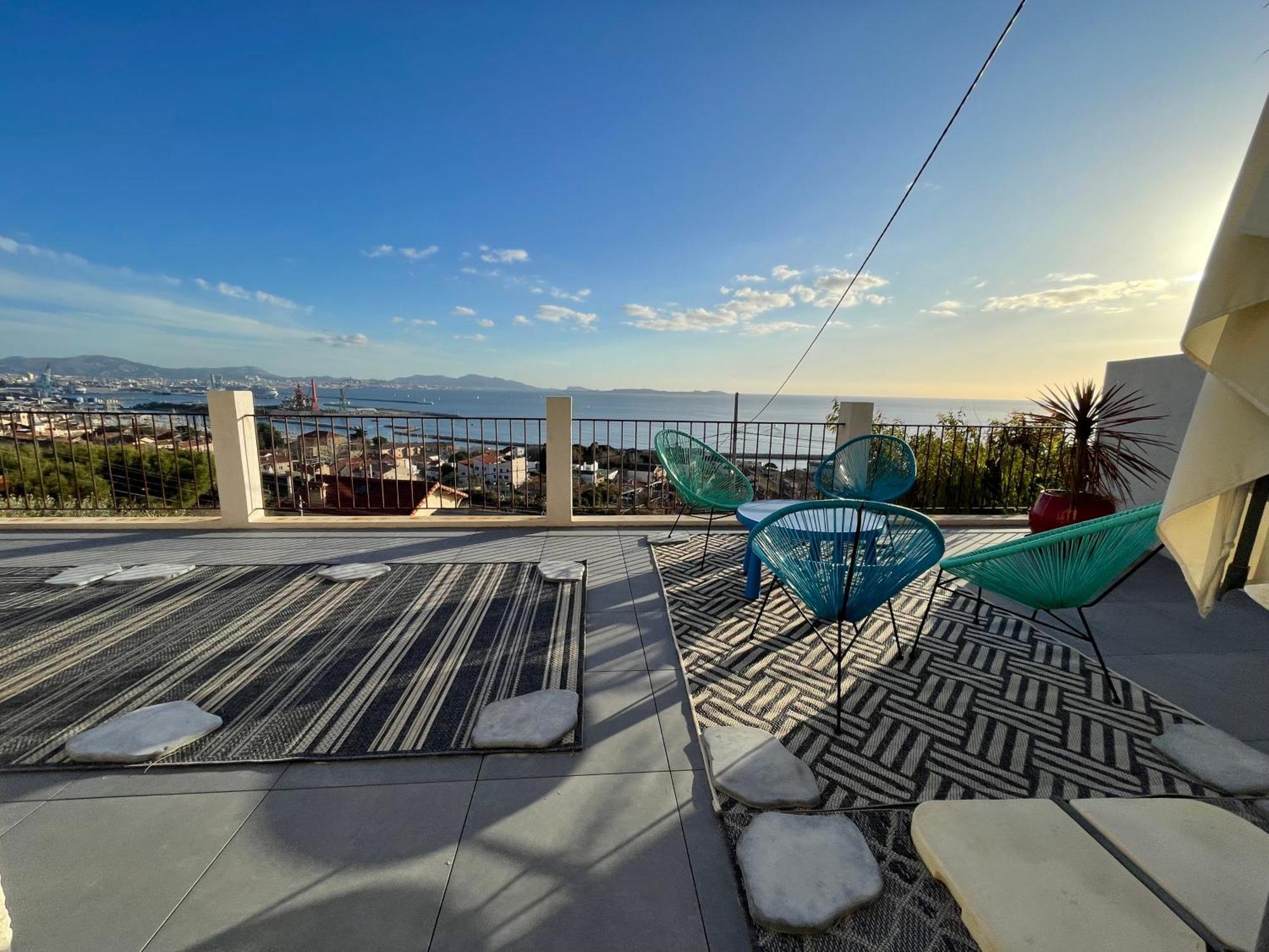 Appartement Superbe Terrasse Avec Vue Panoramique Sur La