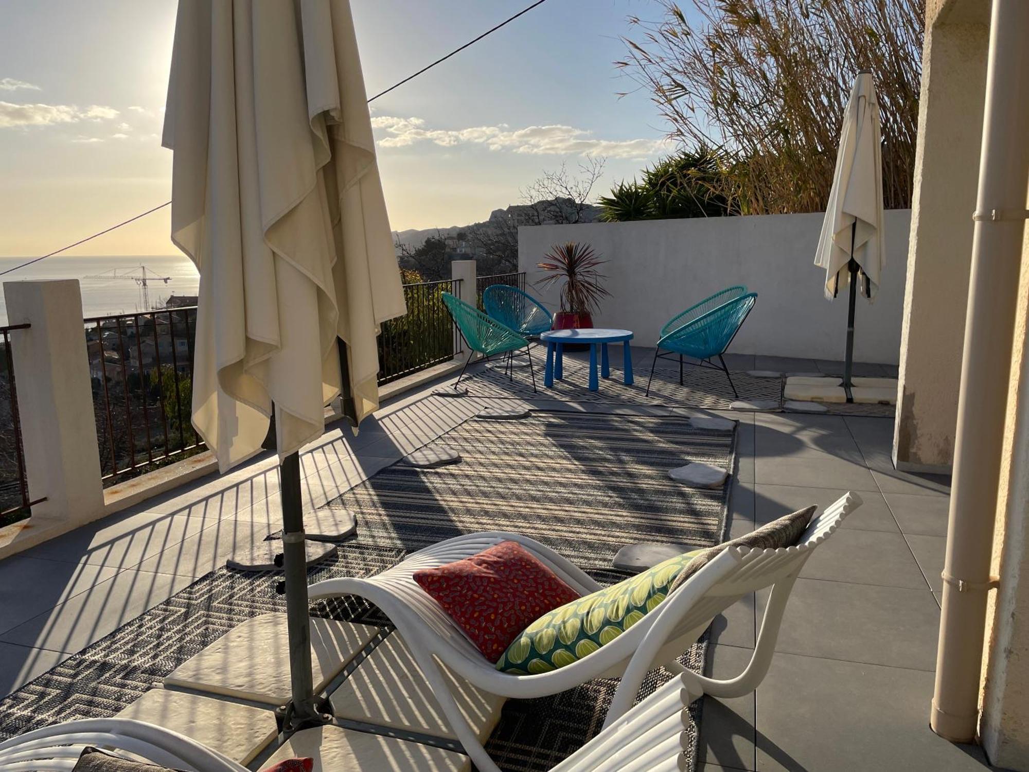 Superbe Terrasse Avec Vue Panoramique Sur La Appartement *