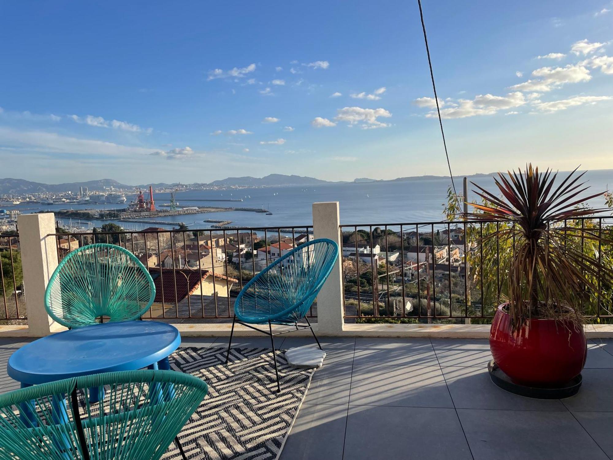 Superbe Terrasse Avec Vue Panoramique Sur La Appartement *